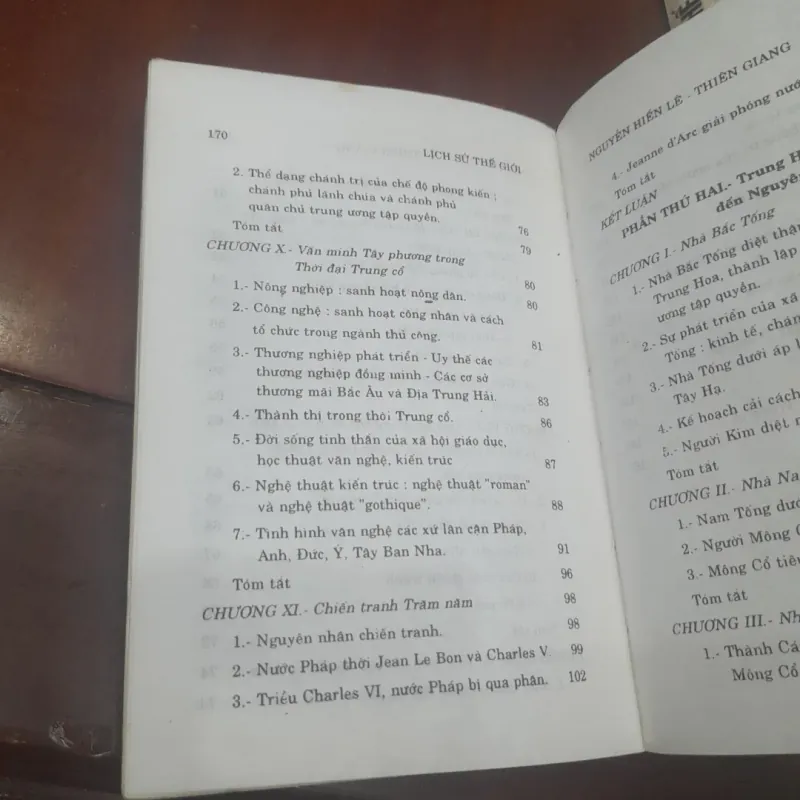 Nguyễn Hiến Lê, Thiên Giang - LỊCH SỬ THẾ GIỚI (trọn bộ 2 tập) 1033048
