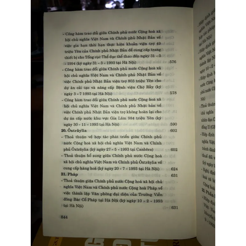 Niên giám các điều ước quốc tế nước Cộng hoà xã hội chủ nghĩa Việt Nam ký năm 1993. 755927