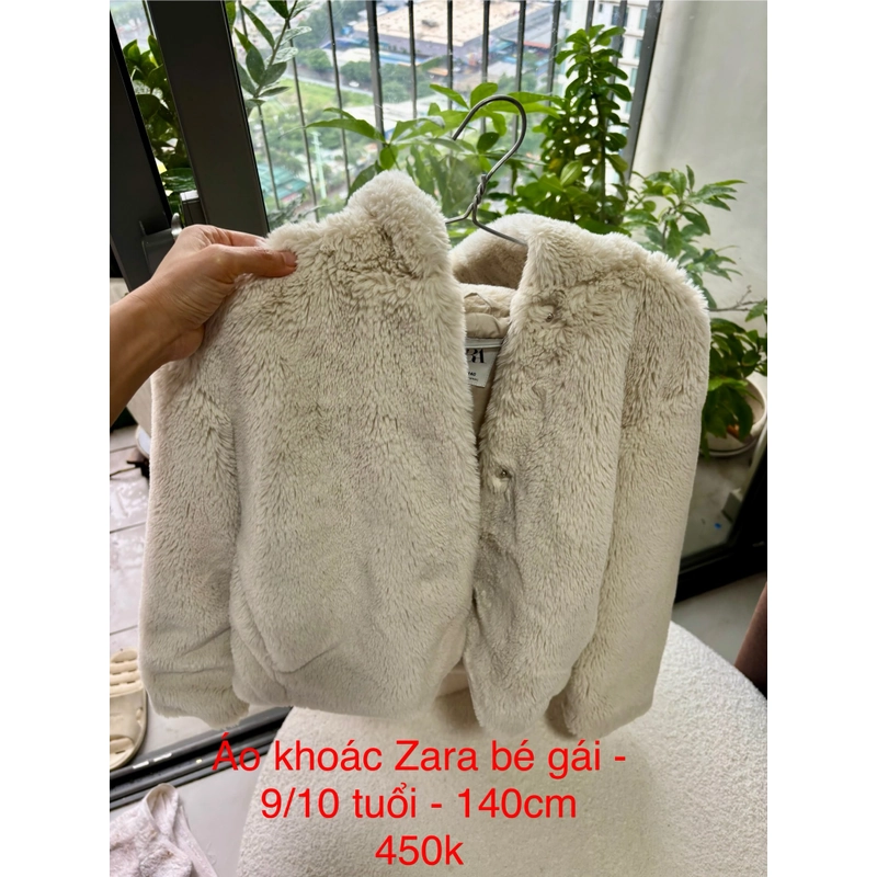 Áo khoác lông Zara - bé gái 493484