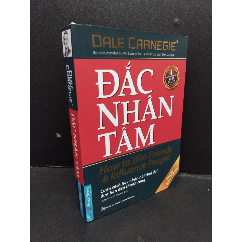 Đắc nhân tâm (khổ nhỏ) Dale Carnegie mới 90% lỗi trang thừa giấy 2024 HCM.ASB1809 341293