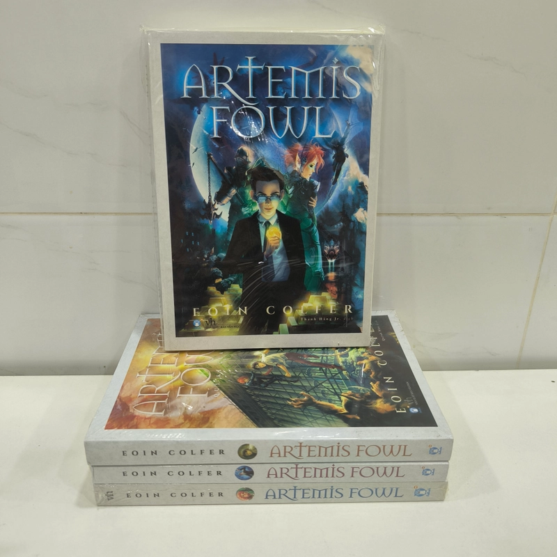 Artemis Fowl - Tập 1+2+3+4 - Eoin Colfer - Mới 100% (seal) - Giá bìa 491k 369215