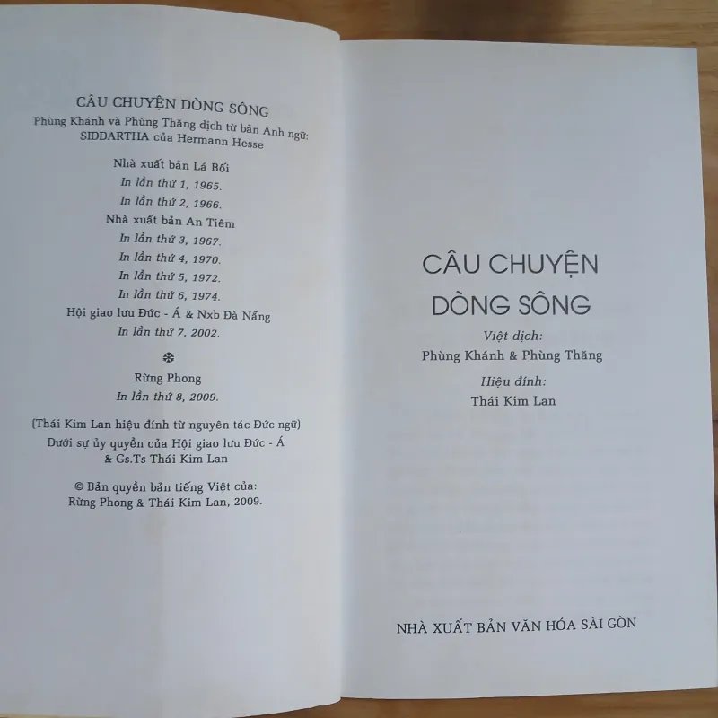Câu Chuyện Dòng Sông - Hermann Hesse 1005567