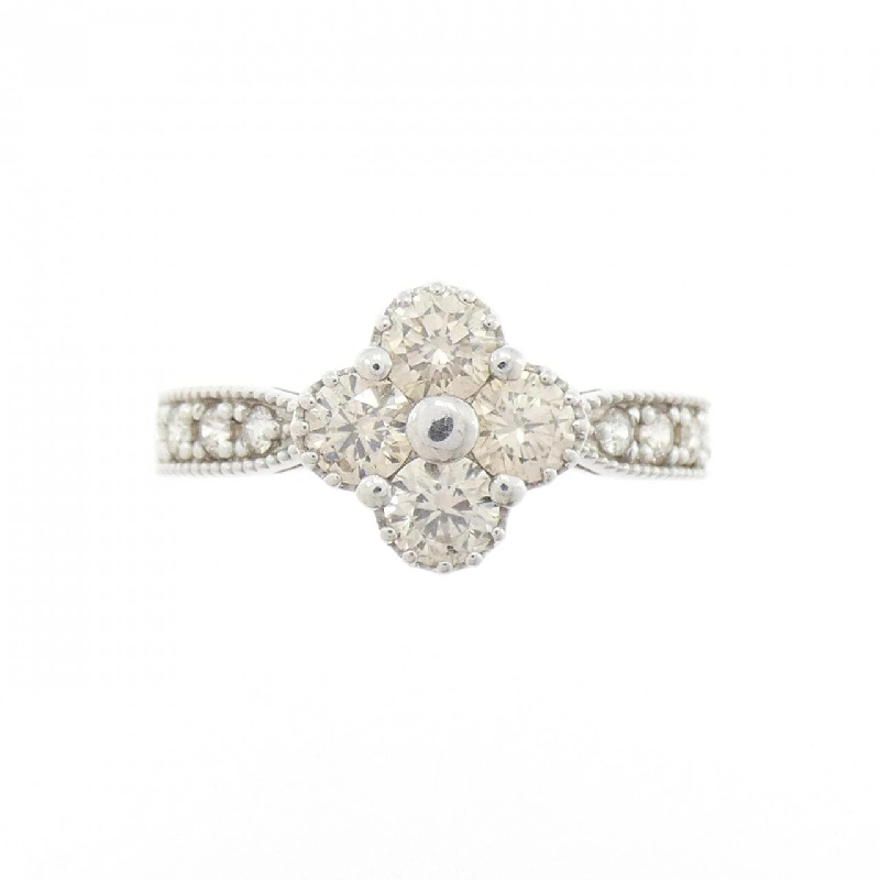 Nhẫn kim cương hoa PT900 0.80CT - Hàng hiệu Authentic 850908