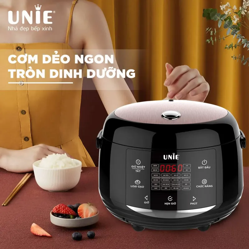 Nồi cơm điện UNIE UEC1572B dung tích 1.5L 792809