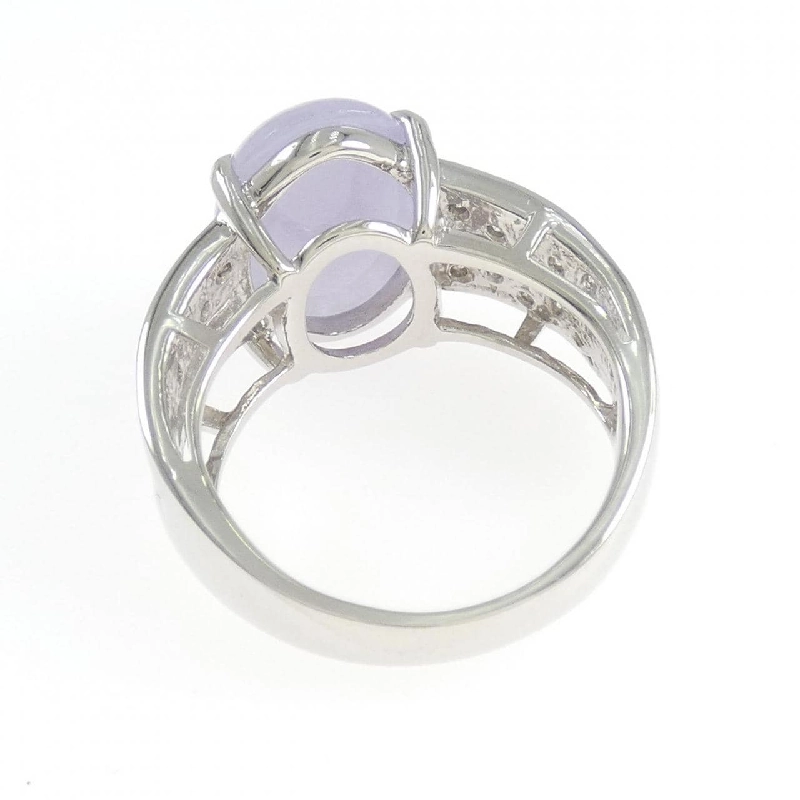 Nhẫn PT900 Ngọc Bích Tím 5.534CT - Hàng hiệu Chính hãng 851249