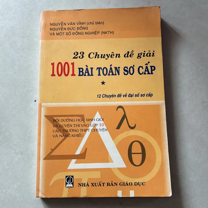 23 chuyên đề 1001 giải bài toán sơ cấp 739286