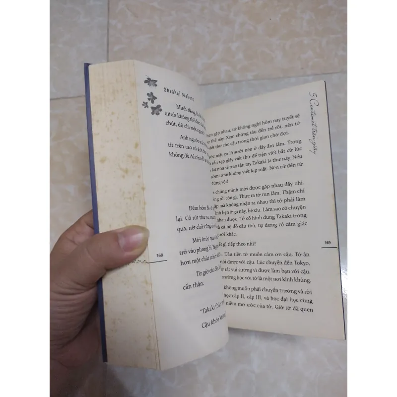 Sách - 5centimet trên giây - Shinkai Makoto 602333