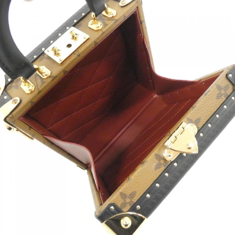 Túi xách Louis Vuitton Monogram Reverse Mini Square Trunk M11206 614585