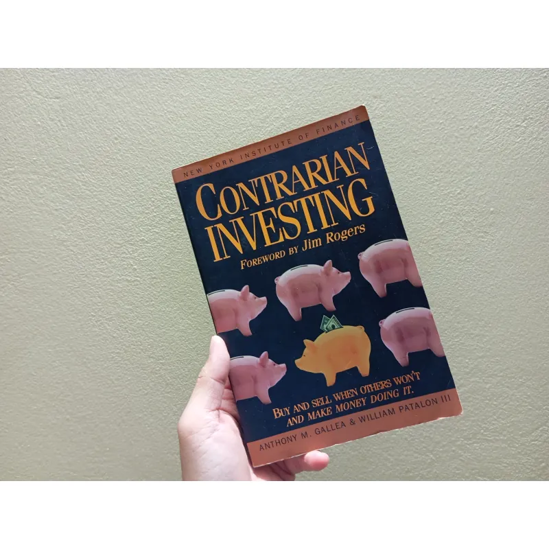 Contrarian investing english book sách tiếng Anh  1000151