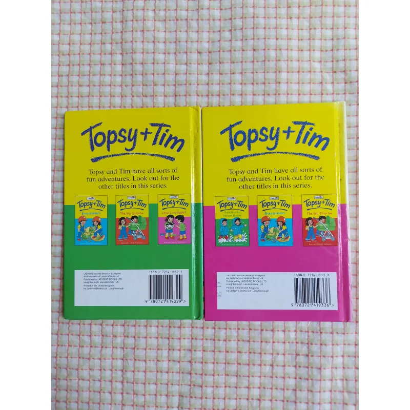 COMBO 2q TOPSY + TIM - RED BOOTS, YELLOW BOOTS ✨ LITTLE LOST RABBIT 782497