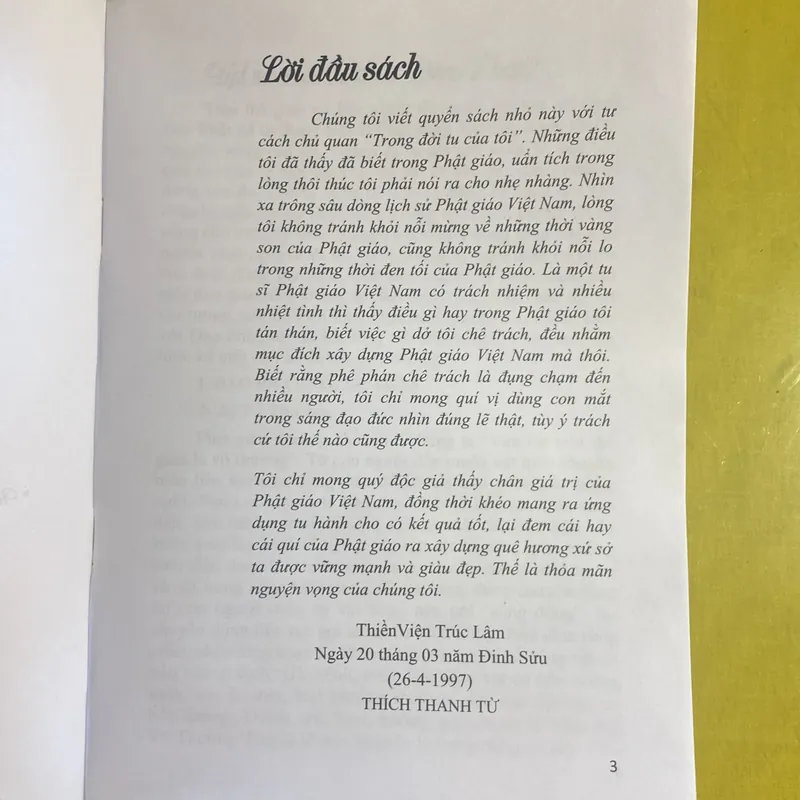 Ba vấn đề trọng đại trong đời tu của tôi - HT Thích Thanh Từ 605098