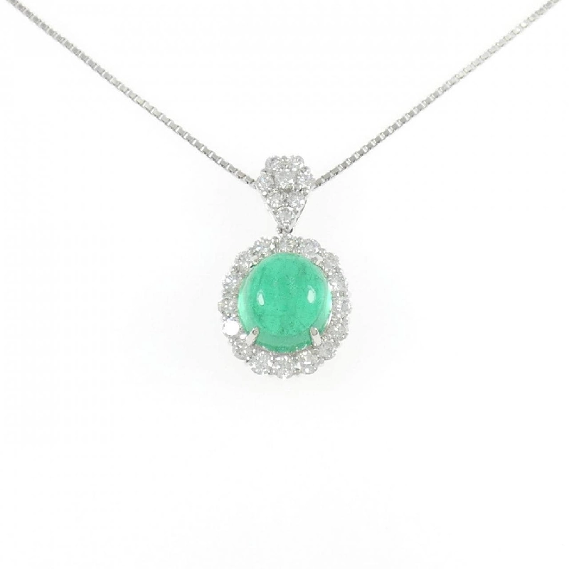 Dây chuyền Emerald PT900/PT850 6.01CT - Hàng hiệu Chính hãng 857083