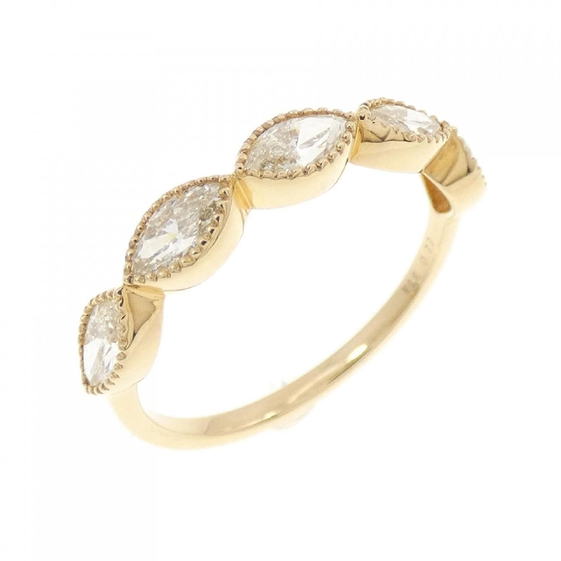 【Sản phẩm mới】Nhẫn kim cương K18YG 0.77CT 667143