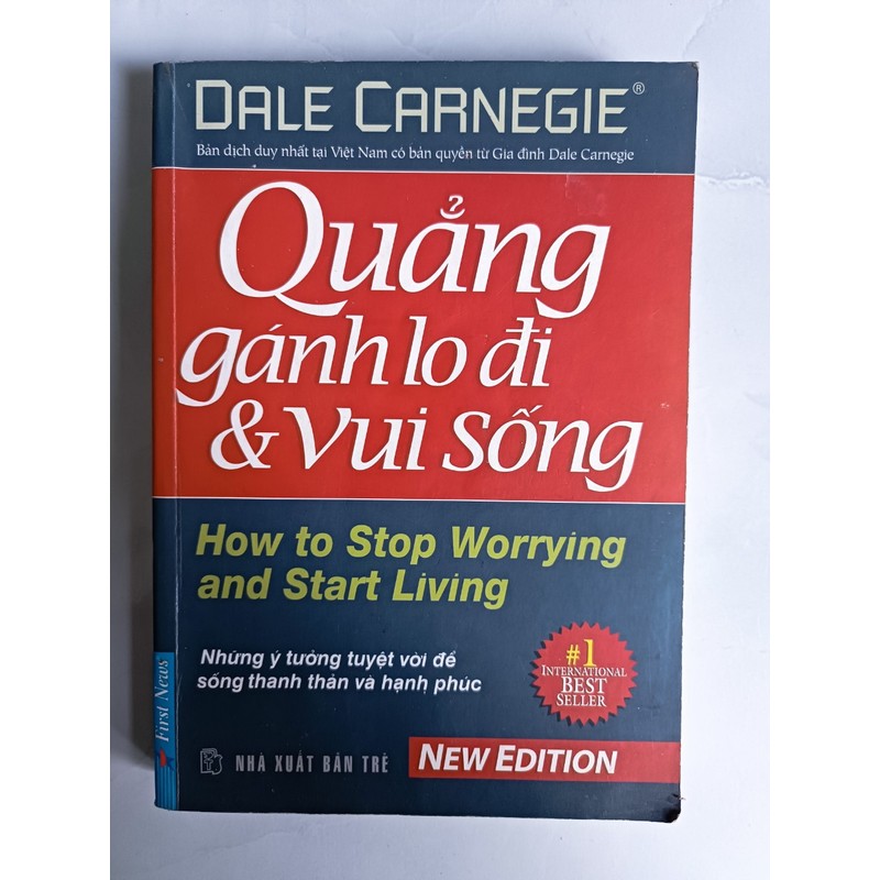 Quẳng gánh lo đi và vui sống - Dale Carnegie (mới 95%) 160797