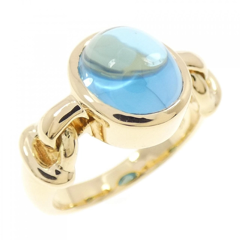 Nhẫn Blue Topaz K18YG 4.25CT 668586