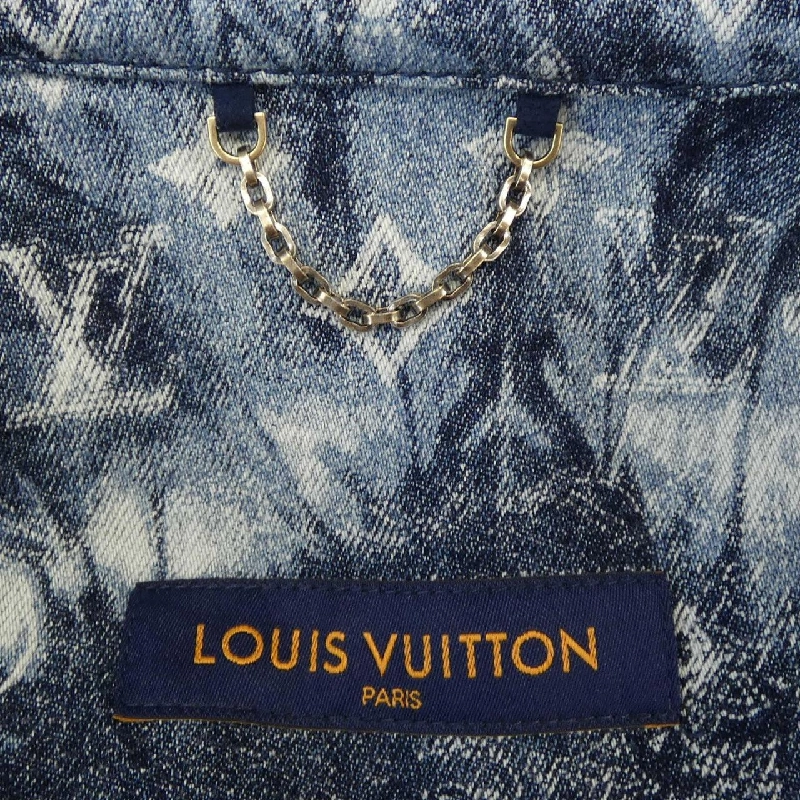 Áo sơ mi denim tay ngắn họa tiết monogram LOUIS VUITTON HNS17XNW2 - Hàng hiệu Authentic 901845