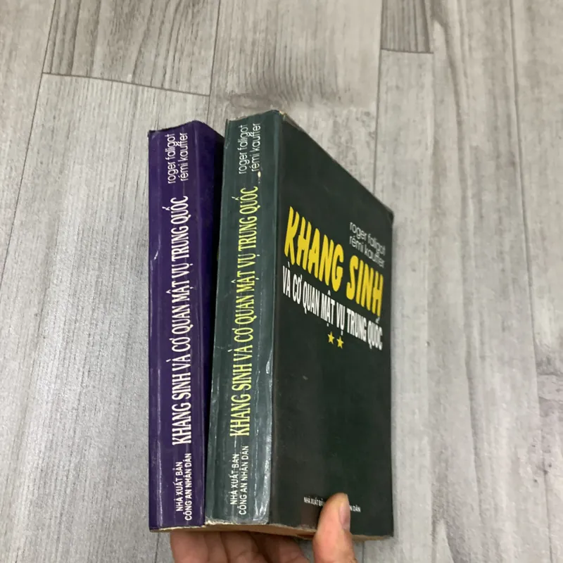 Khang sinh và cơ quan mật vụ trung quốc. Bộ 2 tập. 2a3 689775