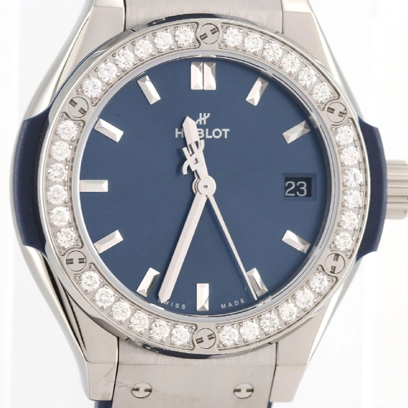 Hublot Classic Fusion Titanium Blue/D 591.NX.7170.RX.1204 TI Quartz - Hàng hiệu Chính hãng 877090