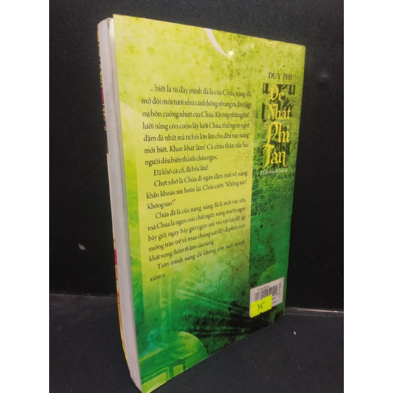 Đệ Nhất Phí Tần Duy Phi mới 90% (bẩn nhẹ) 2009 HCM1304 văn học 913826