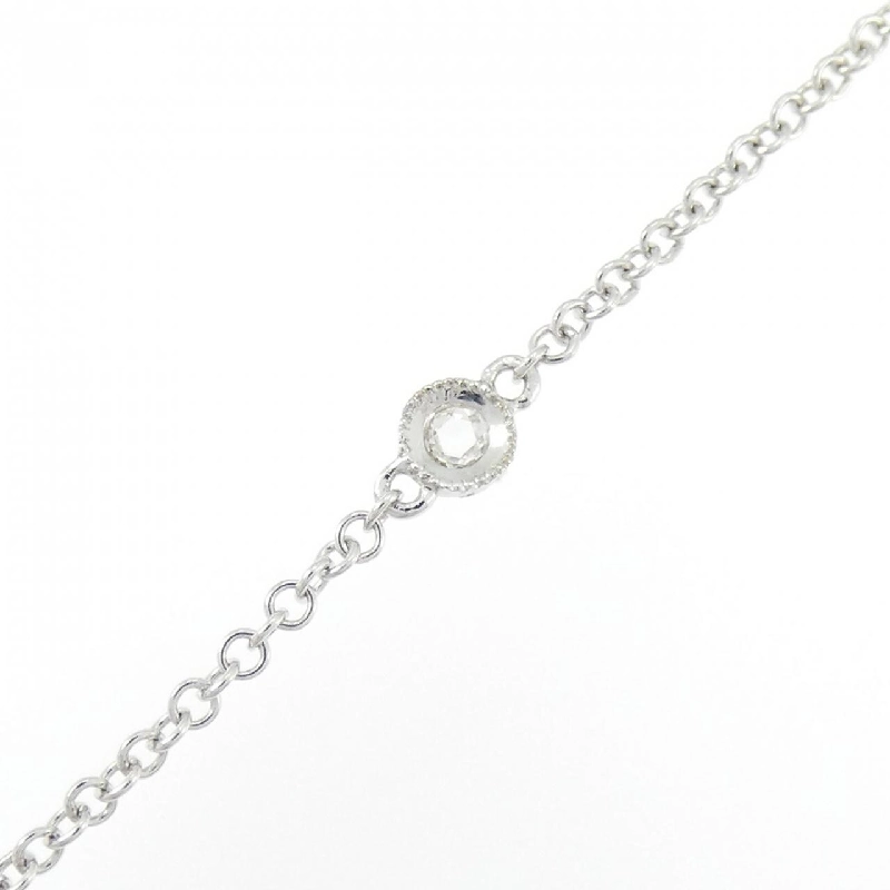 K18WG Hoa Hồng Kim Cương Dây Chuyền 0.60CT - Hàng hiệu Chính hãng 865446