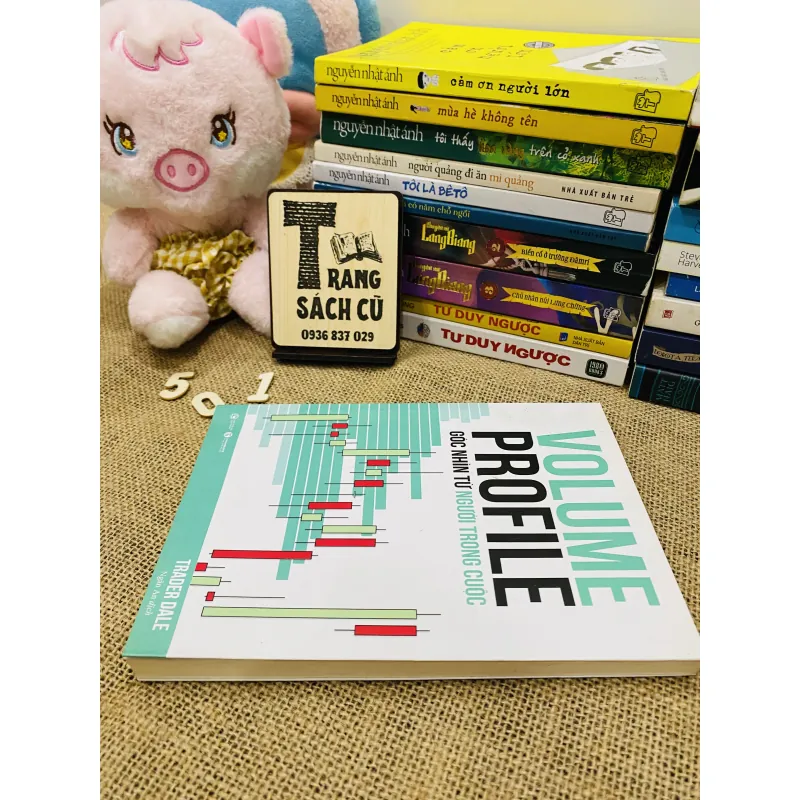 Bộ 2 Cuốn : VOLUME PROFILE + ORDER FLOW 755612