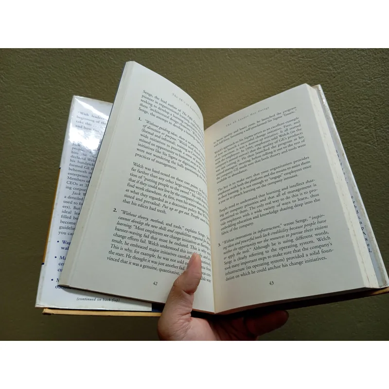 Jack Welch and the 4E's of leadership, sách Tiếng Anh english book  735967