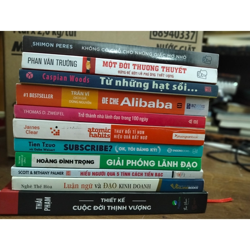 Combo 11 Quyển sách cho Sếp - Một pho sách quý (giá ngoài 1.650K, bán 719k) 508948