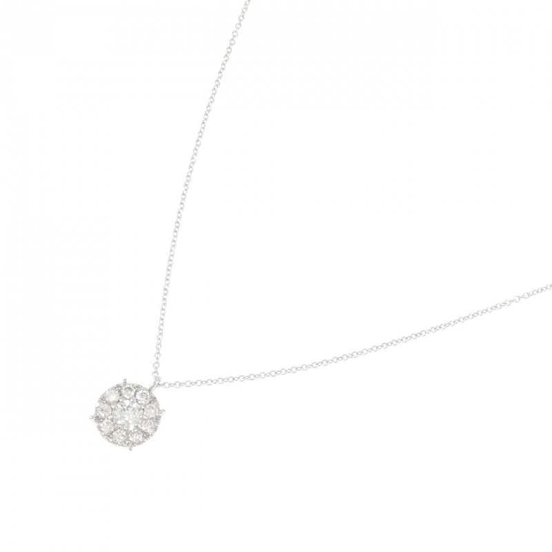 K18WG Dây chuyền kim cương 0.21CT - Hàng hiệu Chính hãng 860687