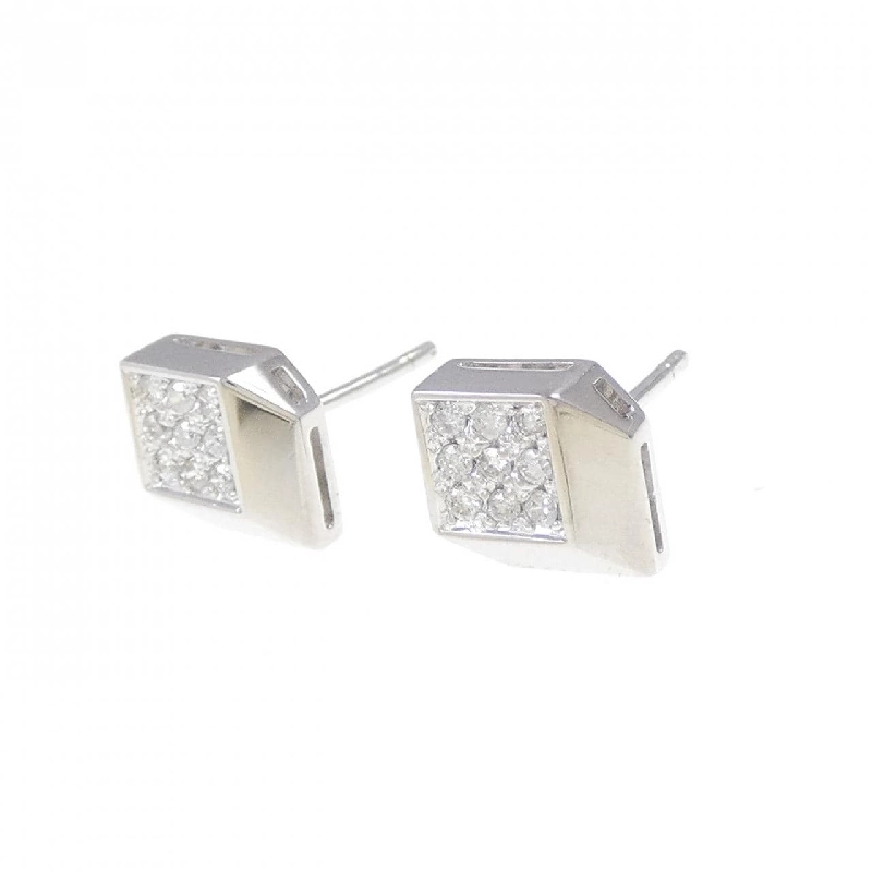 K18WG Bông tai kim cương 0.2CT - Hàng hiệu Chính hãng 869573