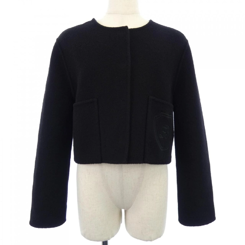 Foxey Boutique DAPHINE 43980 Áo khoác không cổ - Hàng hiệu Authentic 810284