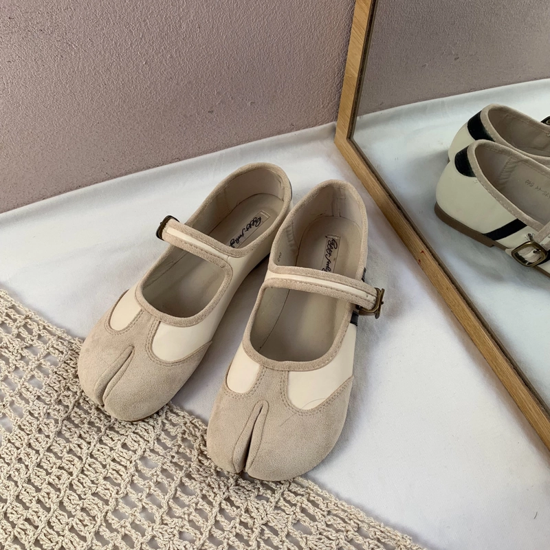 [New] Giày kiểu tabi Happy Feeling - size 38 - trắng  500265