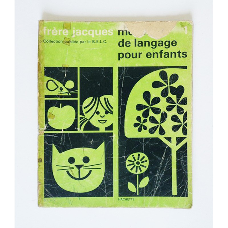 Frère Jacques, méthode de langage pour enfants 1 (Sách trước năm 1975) 74749