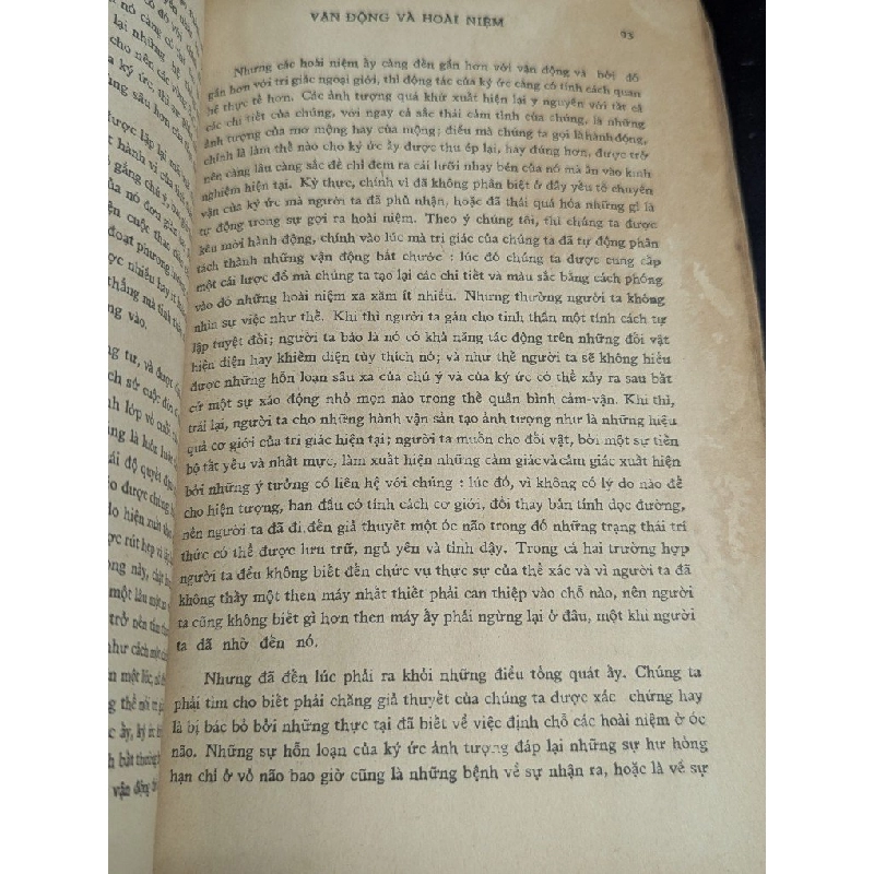 Vật chất và ký ức - Henri Bergson ( bản dịch L.M.Cao Văn Luận ) 462906
