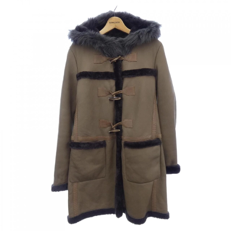 【Mã giảm giá】Áo khoác lông cừu ESCADA SPORT 642336