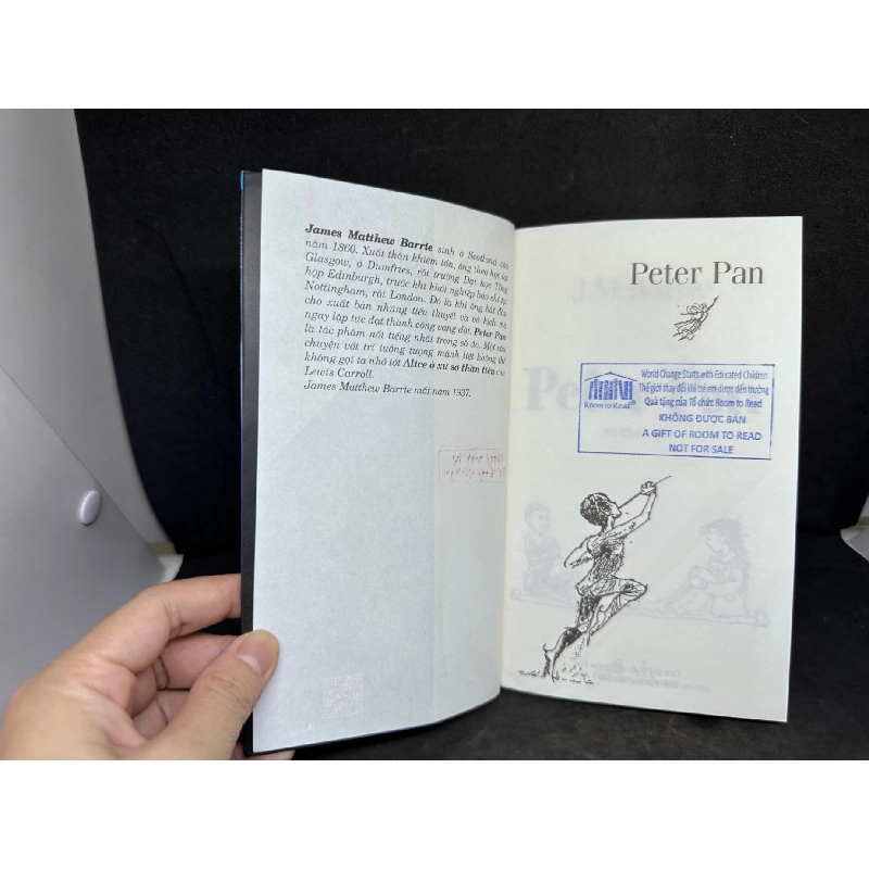 Peter Pan, James Matthew Barrie, 2016, Mới 80% (Ố Nhẹ, Có dấu mộc) SBM270325 918974