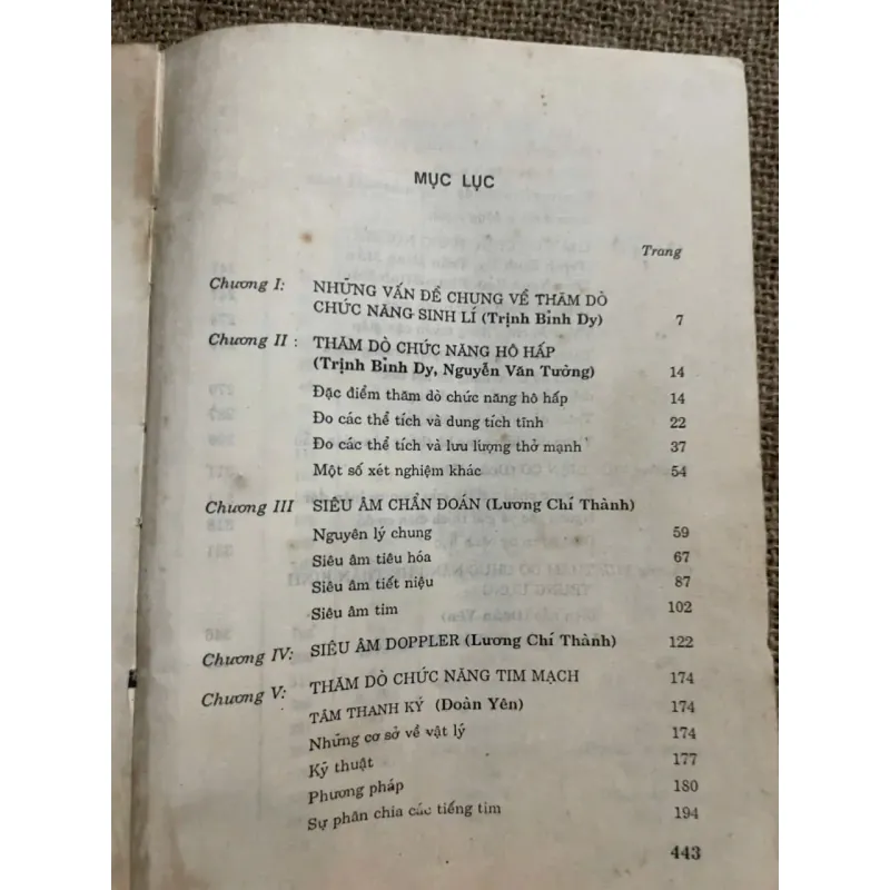 SÁCH Y - MỘT SỐ THĂM DÒ CHỨC NĂNG SINH LÝ, HƠN 400 TRANG 571856
