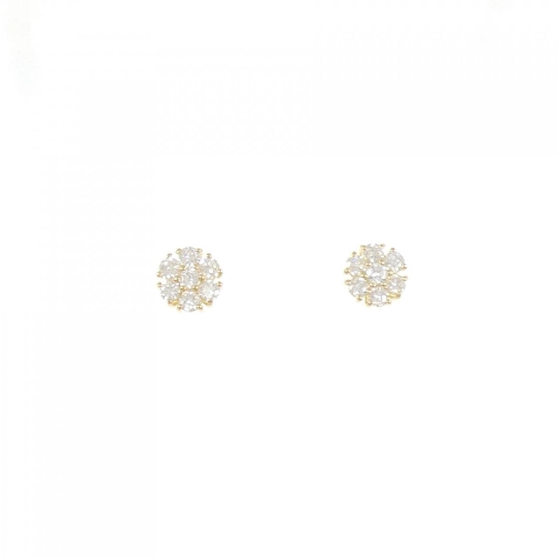 K18YG Bông tai kim cương 0.30CT - Hàng hiệu Chính hãng 869128