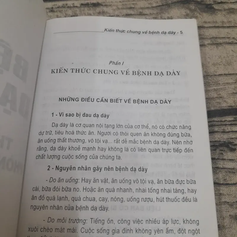 Bệnh dạ dày.-Thực đơn phòng chữa trị. Tác giả Tân Nghĩa - Thái Bắc 693759