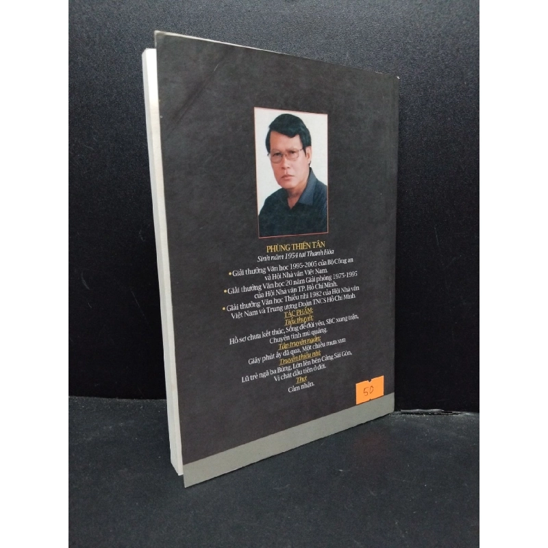 Một chiều mưa xưa mới 80% ố vàng có mộc trang đầu 2005 HCM2207 Phùng Thiên Tân VĂN HỌC 916417