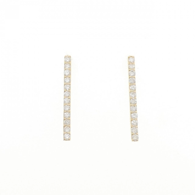 K18YG Bông tai kim cương 0.40CT - Hàng hiệu Chính hãng 873248