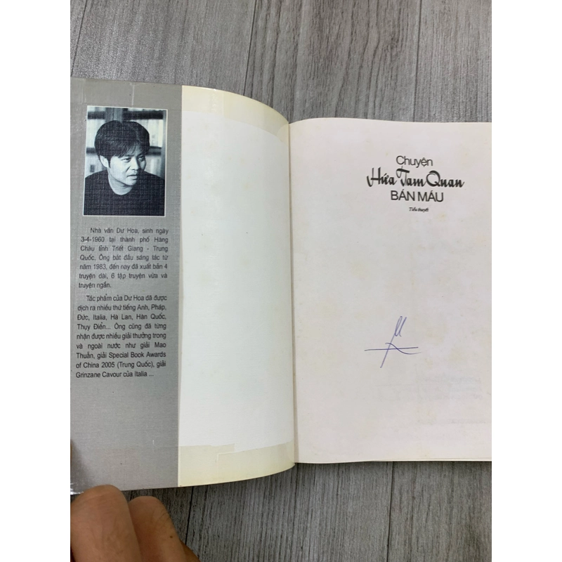 Chuyện hứa tam quan bán máu, dư hoa. 999 466016