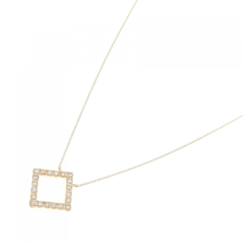 Dây chuyền kim cương K18YG 0.50CT - Hàng hiệu Chính hãng 863142