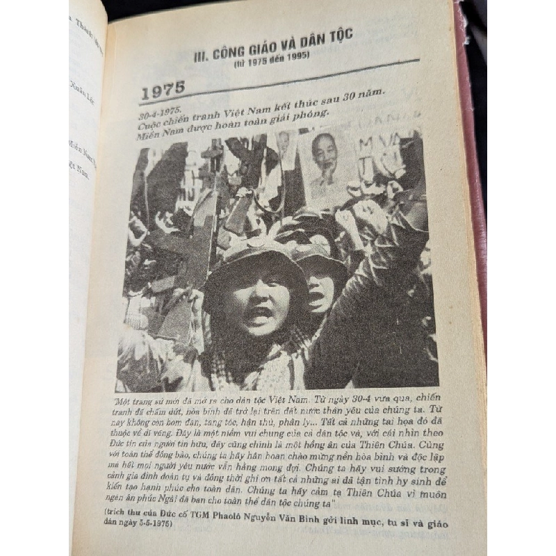Công giáo việt nam sau quá trình 50 năm 1945-1995 449455