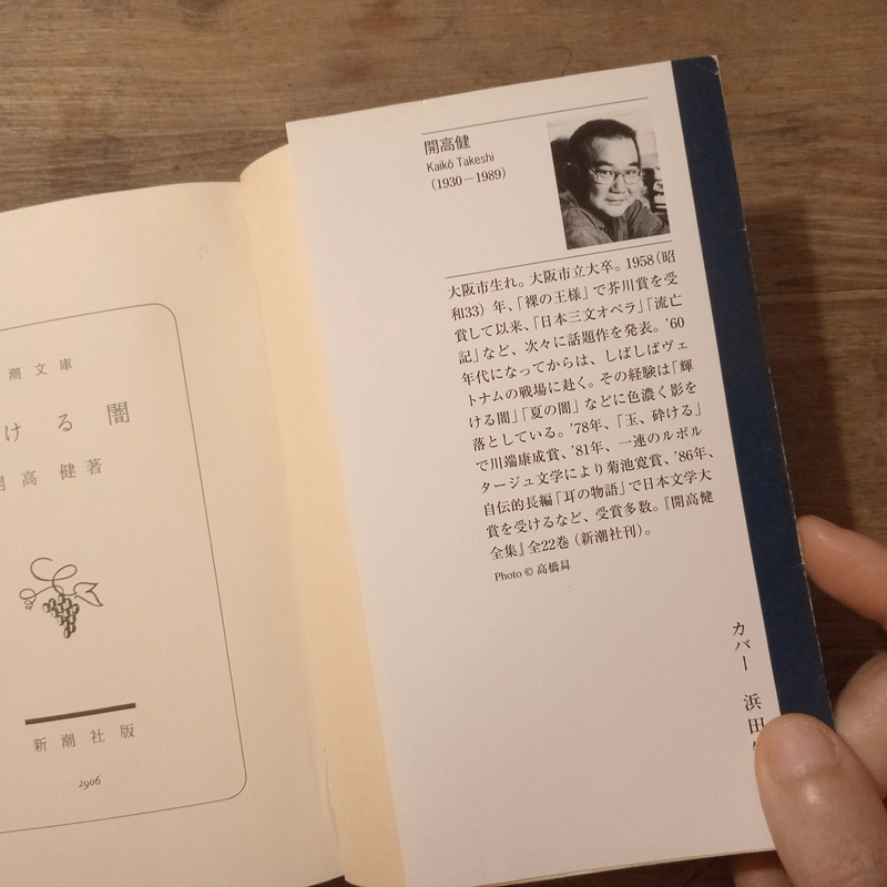 [Sách tiếng Nhật] 輝ける (Kagayakeru Yami) - tác giả 開高 健(Kaikō Takeshi) 444142
