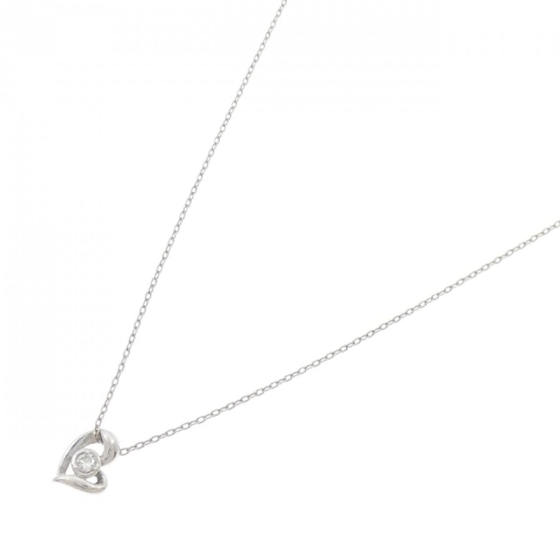 Dây chuyền kim cương hình trái tim PT900/PT850 0.05CT - Hàng hiệu Chính hãng 864957