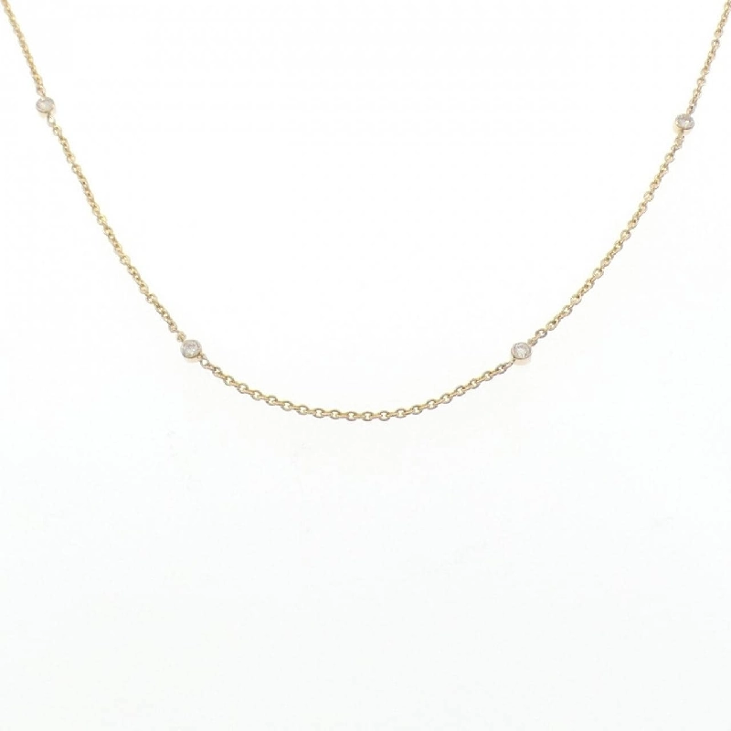 Dây chuyền kim cương 750YG - Hàng hiệu Authentic 859634