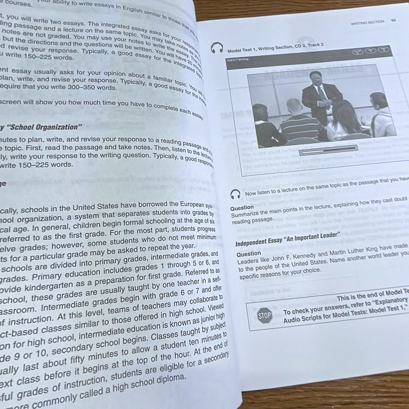 Toeft iBT internet-based test 12th edition Barron’s mỗi sách 378768