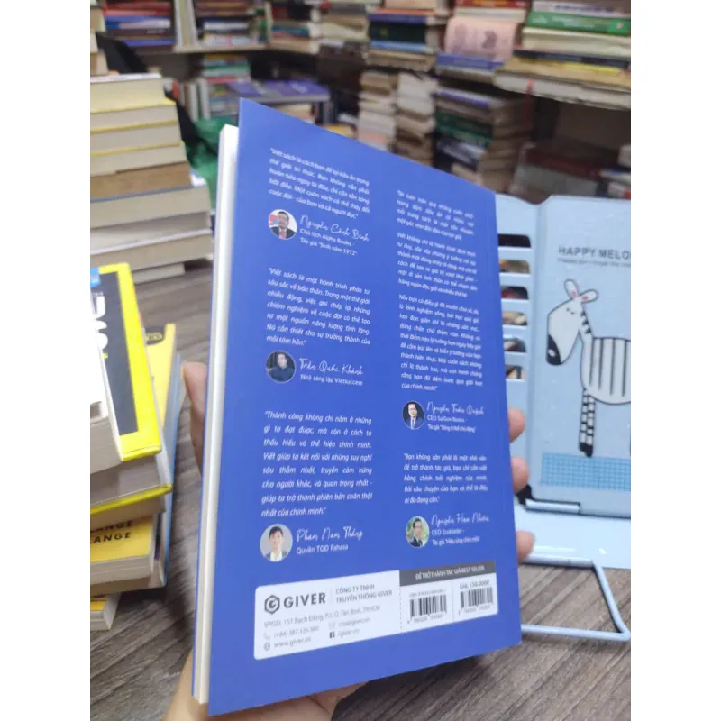 Sách: Để trở thành tác giả Best - Seller - Đội ngũ Giver – Trần Thanh Phong (A2) 590014