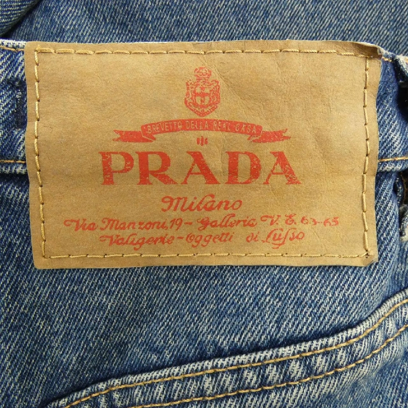 Quần jeans PRADA logo tam giác GFP519 SOOO 12OY - Hàng hiệu Chính hãng 817102