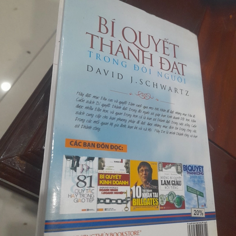 David J. Schwartz - BÍ QUYẾT THÀNH ĐẠT trong đời người 327791